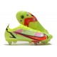 Nike Mercurial Vapor 14 Elite SG-Pro AC Volt Carmesí Negro