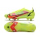 Nike Mercurial Vapor 14 Elite SG-Pro AC Volt Carmesí Negro