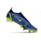 Nike Mercurial Vapor 14 Elite SG-Pro AC Zafiro Volt Azul Vacío