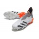 Zapatos adidas Predator Freak+ FG Blanco Hierro Metálico Rojo Solar