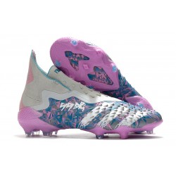 Zapatos adidas Predator Freak+ FG Gris Rosa Azul