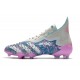 Zapatos adidas Predator Freak+ FG Gris Rosa Azul