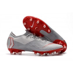 Nike Mercurial Vapor XII Elite AG-PRO Zapatillas Gris Rojo