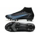 Nike Mercurial Superfly 8 Elite AG Bota Negro Gris Hierro