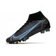 Nike Mercurial Superfly 8 Elite AG Bota Negro Gris Hierro