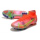 Nike Mercurial Superfly 8 Elite AG Bota Carmesi Plateado Metalizado