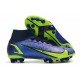 Nike Mercurial Superfly 8 Elite AG Bota Zafiro Volt Azul Vacío