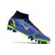 Nike Mercurial Superfly 8 Elite AG Bota Zafiro Volt Azul Vacío