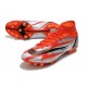 Nike Mercurial Superfly 8 Elite AG Bota Chile Rojo Negro Blanco Naranja