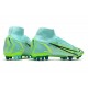 Nike Mercurial Superfly 8 Elite AG Bota Turquesa Lima