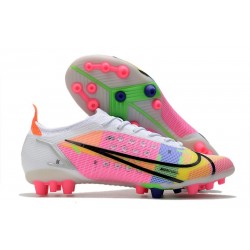 Nike Mercurial Vapor 14 Elite AG PRO Blanco Platino Rosa