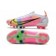 Nike Mercurial Vapor 14 Elite AG PRO Blanco Platino Rosa