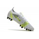 Nike Mercurial Vapor 14 Elite AG PRO Blanco Negro Metálico Plateado