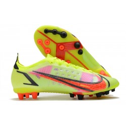 Nike Mercurial Vapor 14 Elite AG PRO Volt Carmesí Negro