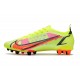 Nike Mercurial Vapor 14 Elite AG PRO Volt Carmesí Negro