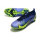 Nike Mercurial Vapor 14 Elite AG PRO Zafiro Volt Azul Vacío