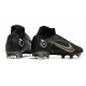 Nike Mercurial Superfly 8 Elite FG Negro Dorado Metalizado Plateado Metalizado