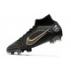 Nike Mercurial Superfly 8 Elite FG Negro Dorado Metalizado Plateado Metalizado