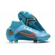 Nike Mercurial Superfly 8 Elite FG Azul Láser Naranja Marina