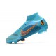 Nike Mercurial Superfly 8 Elite FG Azul Láser Naranja Marina