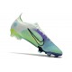 Nike Mercurial Vapor 14 Elite FG Dream Speed Barely Verde Volt Morado Eléctrico