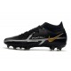 Nike Phantom GT2 Elite DF FG Negro Gris Metálico Dorado Metalizado