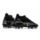 Nike Phantom GT2 Elite DF FG Negro Gris Metálico Dorado Metalizado