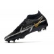 Nike Phantom GT2 Elite DF FG Negro Gris Metálico Dorado Metalizado