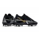 Nike Phantom GT II Elite FG Negro Gris Metálico Dorado Metalizado