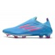 Zapatos de Fútbol adidas X Speedflow+ FG Sky Rush Team Rosa Blanco