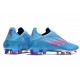 Zapatos de Fútbol adidas X Speedflow+ FG Sky Rush Team Rosa Blanco