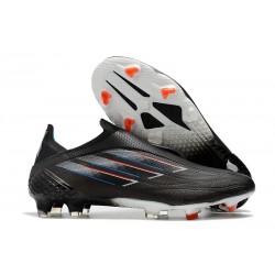 Zapatos de Fútbol adidas X Speedflow+ FG Negro Blanco Rojo