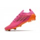 Bota adidas X Speedflow.1 FG Rosa Naranja