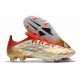 Bota adidas X Speedflow.1 FG Oro Blanco Rojo