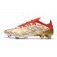 Bota adidas X Speedflow.1 FG Oro Blanco Rojo