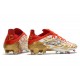 Bota adidas X Speedflow.1 FG Oro Blanco Rojo