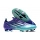 Bota adidas X Speedflow.1 FG Morado Rush Plateado Metálico Menta Rush