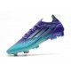 Bota adidas X Speedflow.1 FG Morado Rush Plateado Metálico Menta Rush