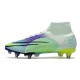 Nike Mercurial Superfly VIII Elite SG-PRO AC Dream Speed Barely Verde Volt Morado Eléctrico