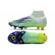 Nike Mercurial Superfly VIII Elite SG-PRO AC Dream Speed Barely Verde Volt Morado Eléctrico