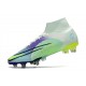 Nike Mercurial Superfly VIII Elite SG-PRO AC Dream Speed Barely Verde Volt Morado Eléctrico