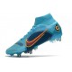 Nike Mercurial Superfly VIII Elite SG-PRO AC Azul Láser Naranja Marina