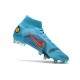 Nike Mercurial Superfly VIII Elite SG-PRO AC Azul Láser Naranja Marina