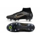 Nike Mercurial Superfly VIII Elite SG-PRO AC Negro Dorado Metalizado Plateado Metalizado