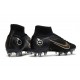 Nike Mercurial Superfly VIII Elite SG-PRO AC Negro Dorado Metalizado Plateado Metalizado