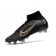 Nike Mercurial Superfly VIII Elite SG-PRO AC Negro Dorado Metalizado Plateado Metalizado