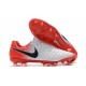 Botas Nike Tiempo Legend VII Elite FG - Blanco Rojo