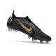 Nike Mercurial Vapor 14 Elite SG-Pro AC Negro Dorado Metalizado Plateado Metalizado