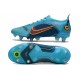 Nike Mercurial Vapor 14 Elite SG-Pro AC Gris Azul Marino Oscuro