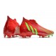 Botas de Fútbol Adidas Predator Edge+ FG Rojo Verde